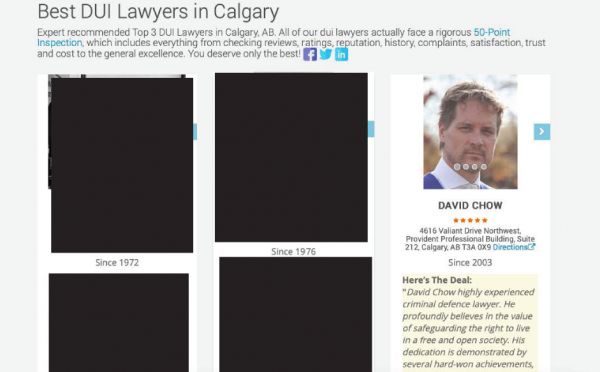 Top 3 Calgary impaired driving lawyers